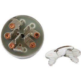 DB Electrical SSW2840 Key Switch Compatible With/Replacement For Exmark 60 Inch 72 Inch Lazer Z And Lazer Z XP /103-0206, 104-2541, 1094736, 88-9830/3-Position, 6-Terminal