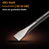 Nucraft Channel Chisel SDS-PLUS, 22 x 250 mm, Hollow Chisel