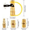 1/4" RV Propane Quick Connect Adapter for Propane Hose, Quick
