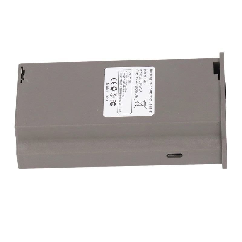 Trail Camera Battery Pack 6000mAh Cellular Trail Camera Rechargeable Lithium
