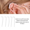 Hearing Amplifier Sound Tube Connector Set Replacement Tubing Adaptor Accessories