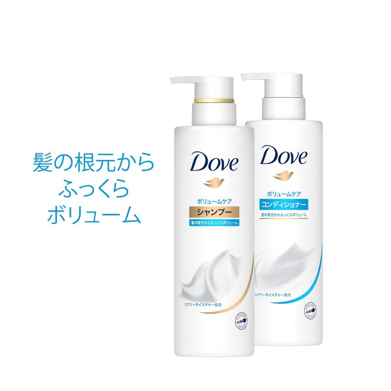 Dove Volume Care Conditioner Pump, 17.6 oz (500 g)
