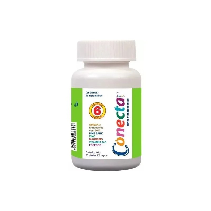 Conecta Junior Vitaminas Niños Sistema Inmune Tabs Sabor