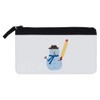 Azeeda 'Mr Snowman Playing Cricket' Pencil Case (PC00054537)