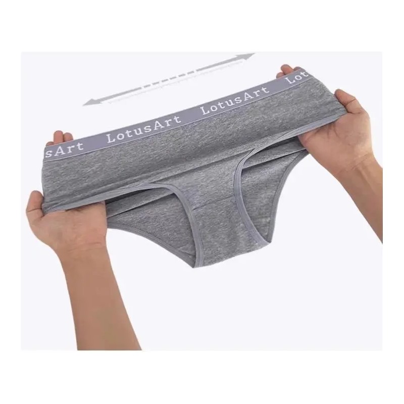 Ropa Interior De Algodón Para Mujer De Talla Grande De