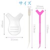 LOYELEY Eyelash Perming Kit, Plate, Stick (Rose), Stick (White), Eyelash