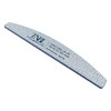 TNBL Nail File Professional Quality (100/180 Grit Half Moon Zebra)