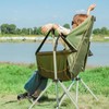 Reallnaive 2 Pcs Hammock Camping Chair with Adjustable Backrest, Heavy