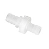 Quickun 1/2" Hose Barb Thru-Bulk Bulkhead Fitting Plastic Hex Straight