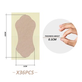 36 underarm antiperspirant patches, invisible underarm sweat absorber, ultra-thin and absorbent, unisex, suitable for outdoor sports, dating, business negotiations