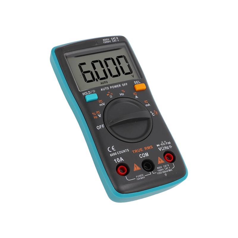 ZT102 6000 Digital Multimeter Automatic Range Multimeter Portable Voltage Current