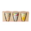 Small Melamine Mugs - Multi - Pack of 6