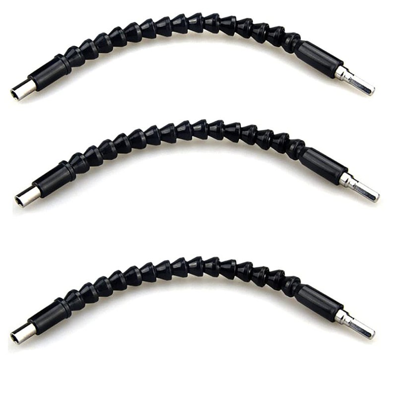 CENPEK 6Pcs 11.6 inch Flexible Drill Bit Extension Screwdriver Soft