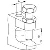 Rigg ATEC Träger M12 Flange Clamp
