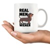 Real Men Play With Their Wiener Funny Dachshund Weiner Dog