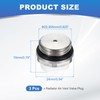 PATIKIL 1/2" BSP Male Thread Manual Radiator Air Vent Plugs,