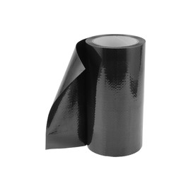 RATCHROLL 1 Roll Universal Underbelly Tape Waterproof 32.81ftx7.87" Flex Belly Tape with Permanent Sealing Adhesive for RV Mobile Home, Tear Repair Patch Black