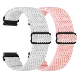 TumpCez - Quick Release Elastic Nylon Watch Straps - Band Width- 16mm 18mm 19mm 20mm 22mm 24mm Watch Straps -Choose Colour & Width