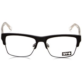Spy Weston 5050 55 Glasses Matte Black Glossy Unisex Adult, Matt black gloss crystal