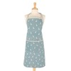 Dexam Rushbrookes Stargazing Hare 100% Cotton Apron, 100Percent, Blue, 90