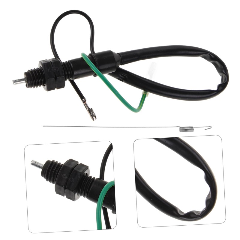 BUGUUYO Motorcycle Rear Brake Light Switch Wire Spring for Atv