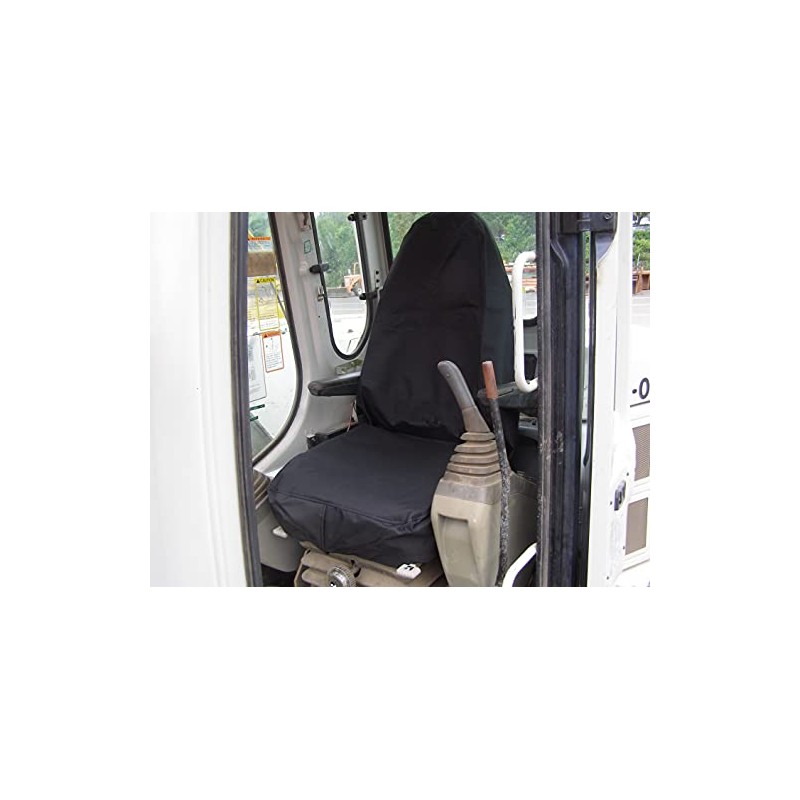 Made in USA - High Back Excavator Seat Cover -