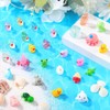 DIYDEC Pack of 150 Mini Resin Animals, Mini Figures Colourful