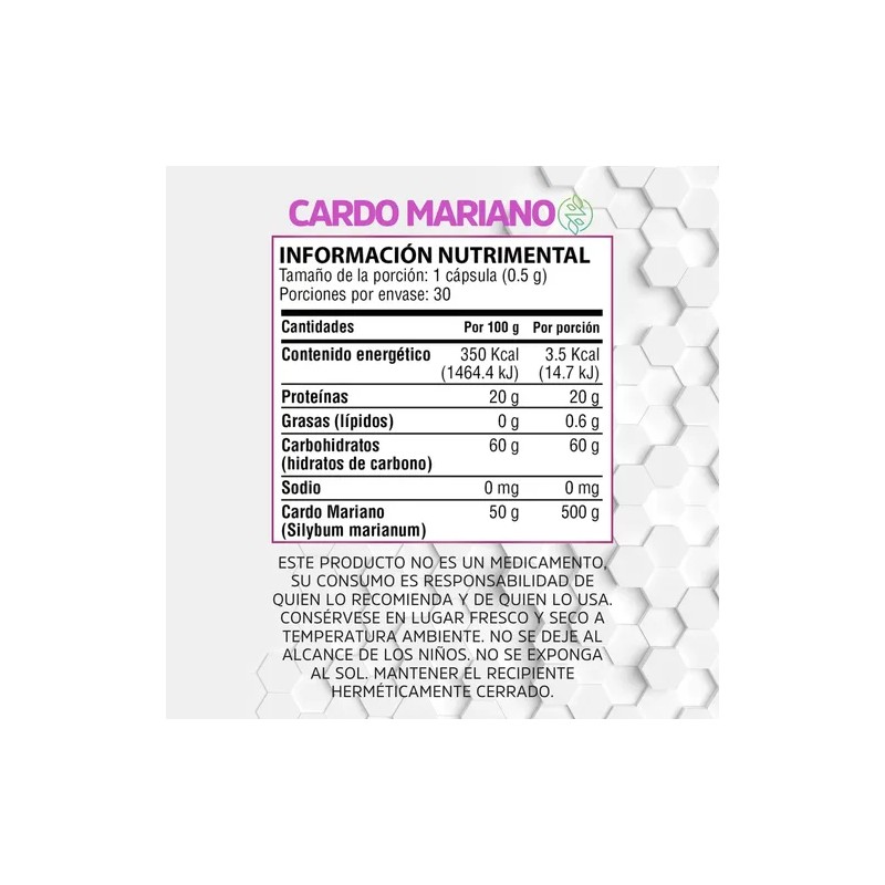 Cardo Mariano Extracto Concentrado | 60 Cápsulas Nowek Kit 3