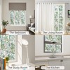 LEMON CLOUD Window Privacy Film, Stained Glass Window Film, Decorative