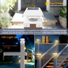 Solar Post Cap Lights 2 Pack, Deck Lights Solar Powered