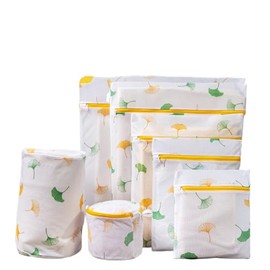 7PCS Mesh Laundry Bags for Delicates with Premium Zipper, Travel Storage Organize Bag, Clothing Washing Bags for Laundry for Curtain,Jeans,Blouse,Stocking,Underwear (7)