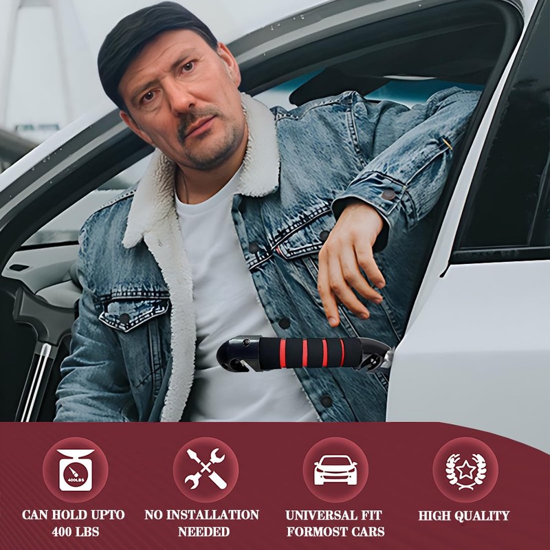 Car entry aid, exit aid, grab handles, entry aid, car