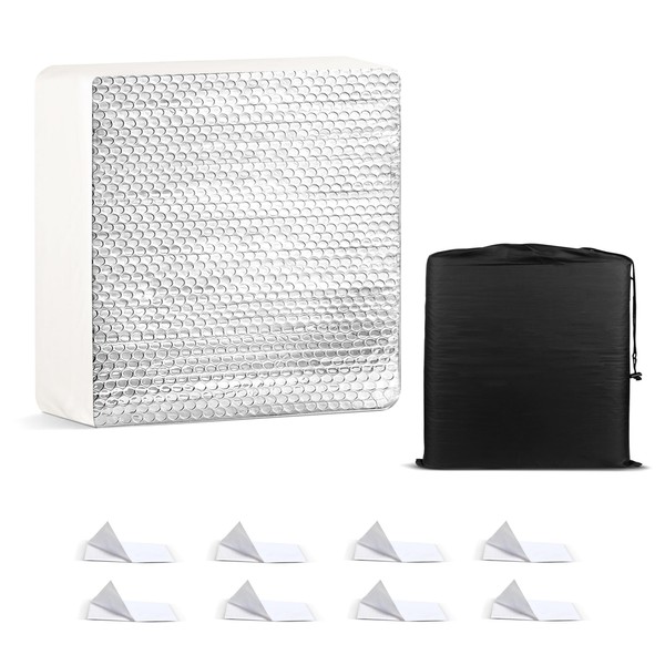 EcoNour RV Vent Insulator for Cooling - 14x 14 x