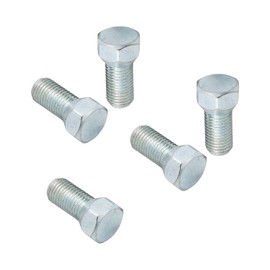 Meckparts 5Pcs Wheel Bolts MT1046 JD20 MT2228 Compatible with John Deere Lawn Mowers 110 110H 112 112H 140 200 GT242 GT262 GT275 Front Mowers F1145 F910 F911 F912 F915 MG182170 GB026187 GG030-31855