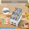 LIAPDG 30 Pcs Stainless Steel Ice Cream Stick Mold, Homemade