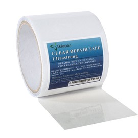 Dulepax Fabric Repair Tape - Ultrastrong 16.4FT x 2.95"ulated for Boat Covers, Tents, Awnings, RV Covers, Tarps, Canvas, and Sails