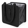 1pc Durable polyester fiber car trash can - Multi-functional folding