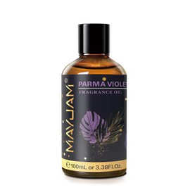 MAYJAM 100ML/3.38FL.OZ Parma Violet Fragrance Oils with Glass Dropper, Essential Oils for Diffusers for Home, Long Lasting Scented Oils for Diffusers Soap Candle Making