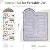 WeCozy Construction Truck Sleeping Bag for Kids, 3 Season Lightweight