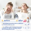 HIQILI 100ML Geranium Essential Oil for Skin, Diffuser & Candle,