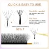Blister Masscaku Extensiones De Pestañas 6d W Shape Volumen