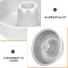 CHILDWEET Molde de Rosca para Hornear Aleación de Aluminio Resistente