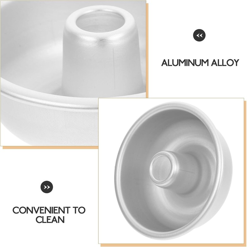 CHILDWEET Molde de Rosca para Hornear Aleación de Aluminio Resistente
