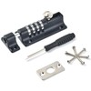 Combination Bolt Lock, Lock Combination Locking Bolt 4 Digit Sliding