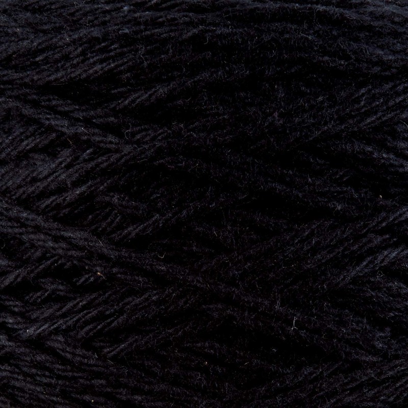 Spinrite Lily Sugar'n Cream Cone Yarn Black
