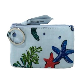Vera Bradley Nautical Print Zip ID Case, Anchors Aweigh