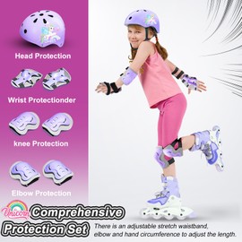 Kids Helmet,Toddler Cyling Adjustable Kids Ages 3-8 Years Old Boys Girls for Multi-Sport Bicycle Skateboard Roller Skate Scooter Balance Skateboarding Helmet