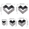 5Pcs Leather Cutting Dies Set Hollow Punch Cutter HandMade Punching