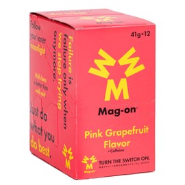 Mag-on TW210233 Energy Gel, Pink Grapefruit Flavor, Pack of 12