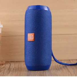 T&G Bluetooth Speaker Waterproof Outdoor Stereo Bass USB/TF/FM Radio/TWS LOUD - Blue